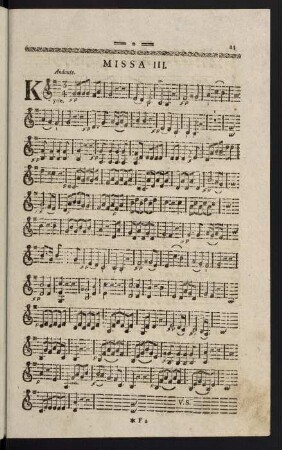 23-34, Violino II. Missa III.
