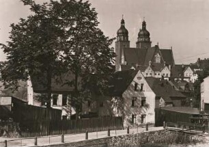 Plauen im Vogtland. Blick auf die Johanniskirche