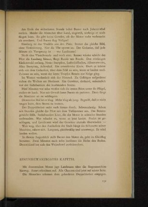 Einundzwanzigstes Kapitel