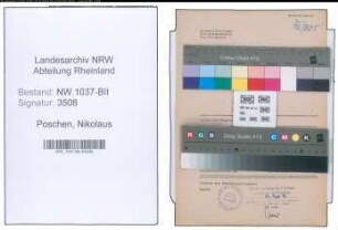 Entnazifizierung Nikolaus Poschen , geb. 29.08.1901 (Arbeiter)