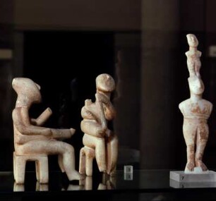 Karlsruhe. Badisches Landesmuseum. Harfenspieler