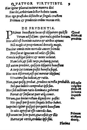 De Prvdentia.