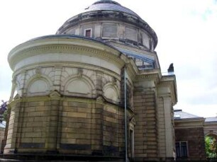 Dresden: Trauerhalle Johannisfriedhof Tolkewitz