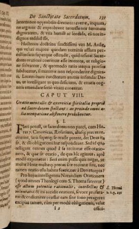 131-136, Caput VIII