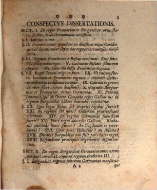 Exercitatio Ivris Pvblici De Nexv Regni Bvrgvndici Cvm Imp. Romano-Germanico