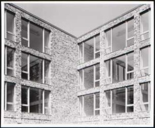 Engelhardt Hof, Berlin: Ansicht der Ecke Hofbebauung Bauteile E, F
