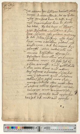 Testament der Margareta Schröders, Witwe Lutken Schröders.