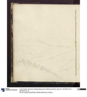 Waldige Berglandschaft (Sauerland?)