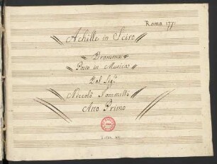 Achille in Sciro; WeiO 232; HelN 157