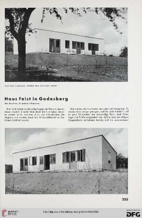 7: Haus Feist in Godesberg : Der Bauherr: zu meinem Hausbau