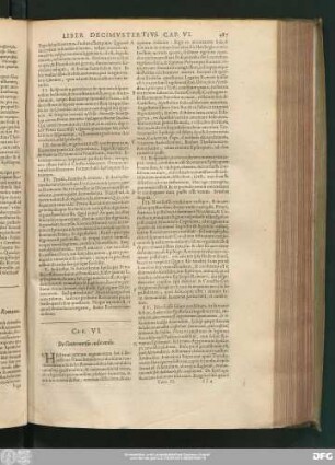 Cap. VI. De Controversiis iudicandis.
