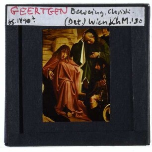 Geertgen, Die Beweinung Christi (Wien KHM GG 991) : Detail