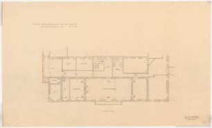 Reichsministerium für Ernährung und Landwirtschaft, Berlin-Mitte Umbau und Erweiterung: Umbau: Grundriss OG 1:100