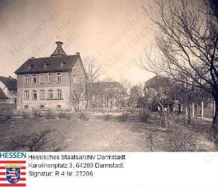 Gräfenhausen, Ohly-Stift (ehemaliges Schloss) / Schule, Garten und Wirtschaftsgebäude