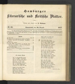 No. 68. 25. August 1855