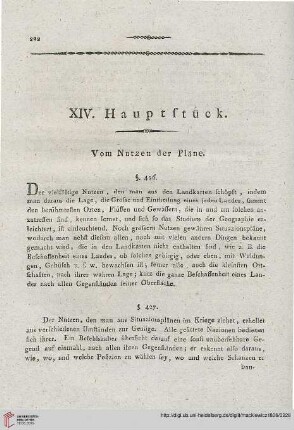 XIV. Hauptstück: Pläne auf Leinwand aufzuziehen