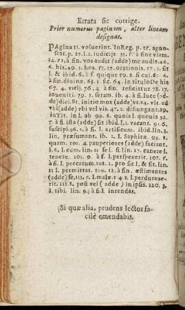 Errata sic corrige.