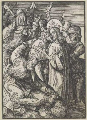 Der Judaskuss, Blatt 31 (von 66) aus der Serie "Die Kleine Passion"