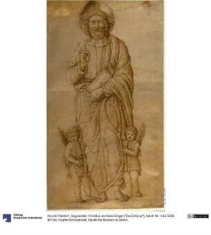 Segnender Christus und zwei Engel ("Der Erlöser")