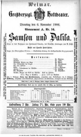 Samson und Dalila
