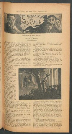 La audacia de Nelson White - (Memorias de John Ranbet) - (Continuación) : Sherlock Holmes en la Argentina