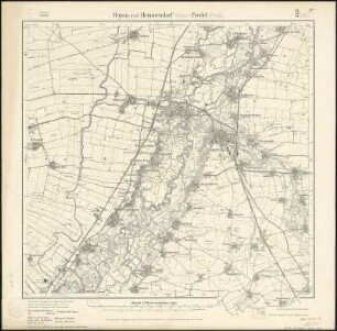 Meßtischblatt 41/57.(2812) : Pegau und Hemmendorf (Sächs.) - Predel (Preuß.), 1912 : Pegau und Hemmendorf (Sächs.) - Predel (Preuß.). - Aufgen. 1906, hrsg. 1908, einz. Nachtr. 1912. - 1:25000. - Leipzig, 1912. - 1 Kt.