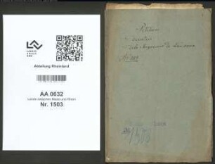 Bittschriften aus der Herrschaft Landscron