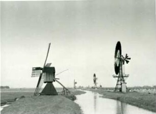Wassermühlen, Wilstermarsch, Norddeutsche Küste