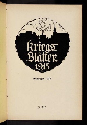 107-126, Nr. 6: Februar 1916