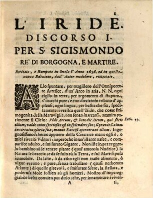 Varii discorsi sacri