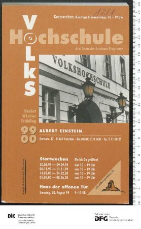 Programm Jahr 1999/2000