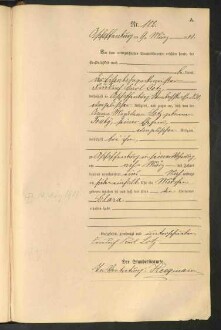 Standesamtsbuch der Stadt Aschaffenburg: Geburten 365/1900 - 184/1901
