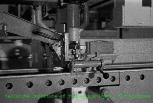 Unbekanntes technisches Detail eines Gerätes in den Heißen Zellen (HZ)