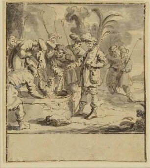 Joseph wird in den Brunnen geworfen
