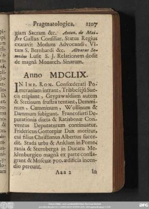 Anno MDCLIX.
