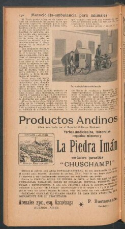 Motocicleta-ambulancia para animales
