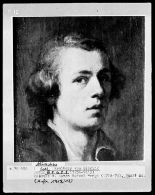 Bildnis des Anton Raphael Mengs