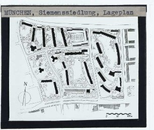 München, Siemens-Siedlung : Lageplan