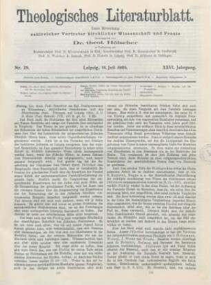 329-331 [Rezension] Fiebig, Paul, Altjüdische Gleichnisse und die Gleichnisse Jesu