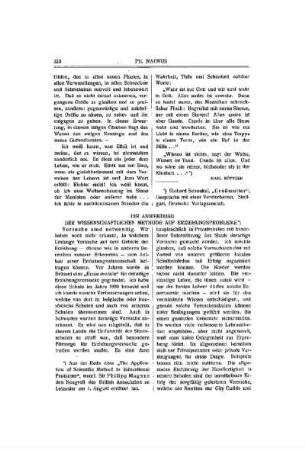 Die Anwendung der wissenschaftlichen Methode auf Erziehungsprobleme