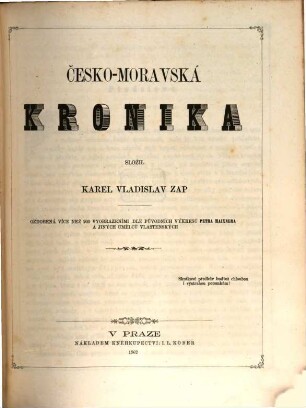 Česko-moravská kronika, 1