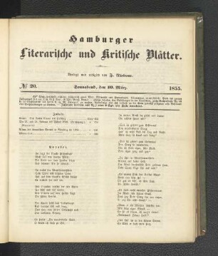 No. 20. 10. März 1855