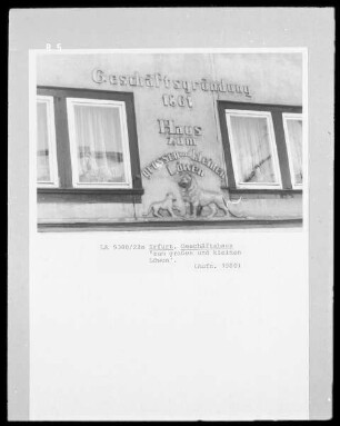 Geschäftshaus zum großen und kleinen Löwen