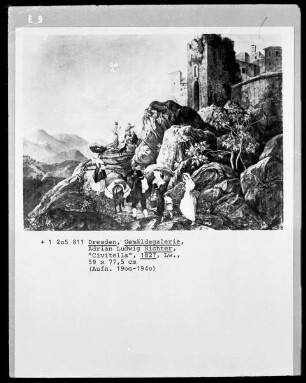 Italienische Ortsbilder — Civitella