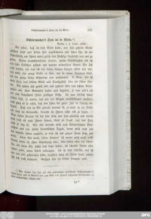 Schleiermacher's Frau an de Wette. Berlin, d. 6. Octbr. (1821.)
