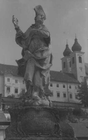 Lambach: Heiliger Nepomuk auf der Traunbrücke