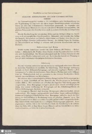 Analyse: Einzelbilder Aus Dem Untersuchungsgebiet