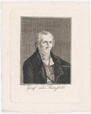 Bildnis des Graf von Rumford