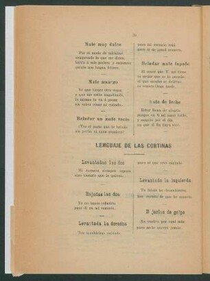 Lenguaje de las cortinas