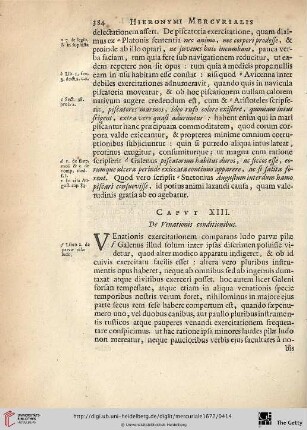 Caput. XIII.: De Venationis conditionibus